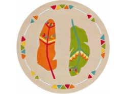 Tapis Tufté à La Main Spirit Glowy 3141 - Rond Ø 130 Cm -Herman Miller Magasin tapis 15155093