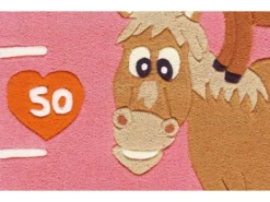 Tapis Tissé Joy 4168 Rosa Animals - 75 X 160 Cm -Herman Miller Magasin tapis 15155261