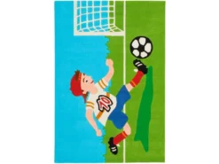 Tapis Tissé Joy 4090 Multicolore Football - 110 X 160 Cm