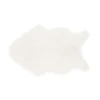 Tapis Enfant Fourrure Blanche 90 X 60 Cm