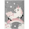 Tapis Enfant Australie Mitchell Rosa - 80 X 150 Cm
