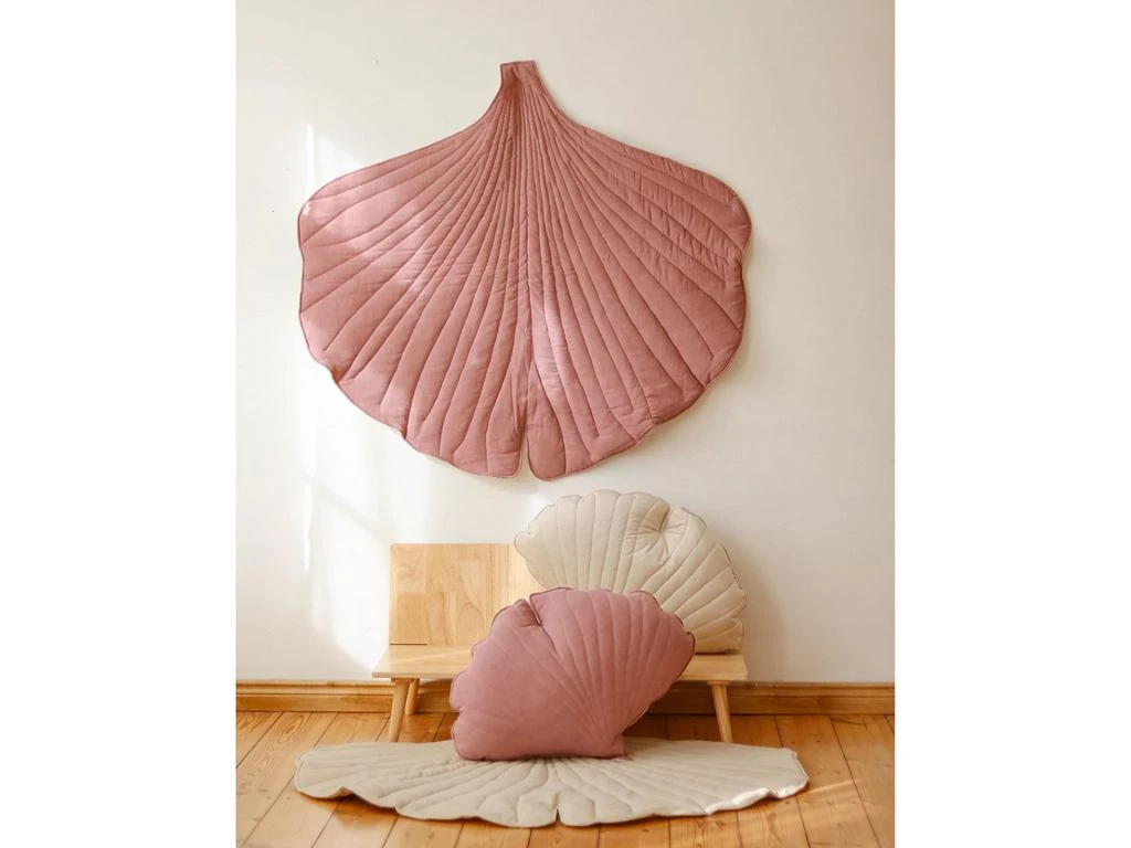 Tapis De Sol Feuille Molletonné Bébé Enfant Ginkgo Biloba 5 Tapis De Sol Feuille Molletonné Bébé Enfant Ginkgo Biloba – Image 5