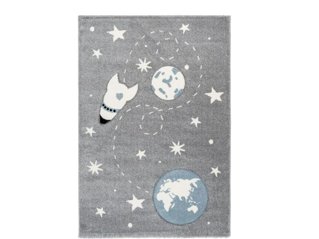 Tapis Enfant Australie Argent Yowah - 80 X 150 Cm 1 Tapis Enfant Australie Argent Yowah - 80 X 150 Cm