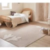 Tapis Enfant - Beige - Crème - Renne - 80x150