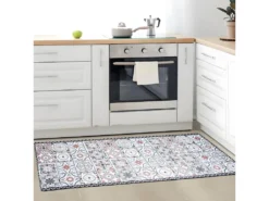 AZULEJOS VINYLE - Tapis De Cuisine Carreaux Ciment Terra Cotta 45x120 -Herman Miller Magasin tapis 9678079