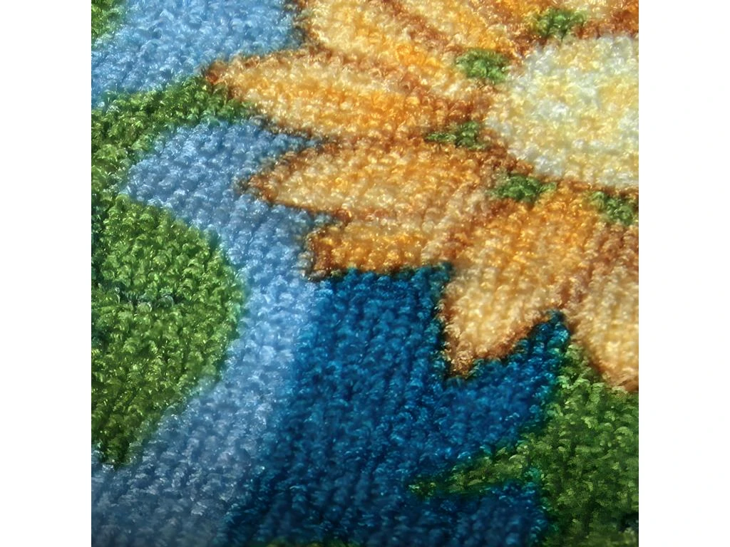 BIO LINE - Tapis De Cuisine Antidérapant Tournesol Jaune Et Bleu 50x80 4 BIO LINE - Tapis De Cuisine Antidérapant Tournesol Jaune Et Bleu 50x80 – Image 4