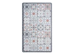 AZULEJOS VINYLE - Tapis De Cuisine Carreaux Ciment Terra Cotta 45x75