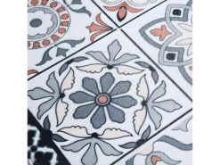 AZULEJOS VINYLE - Tapis De Cuisine Carreaux Ciment Terra Cotta 45x75 -Herman Miller Magasin tapis 9729423