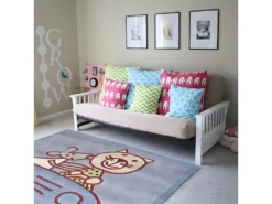 SOURICETTE - Tapis Enfant En Laine Animaux En Vadrouille Parme 150x150 7 SOURICETTE - Tapis Enfant En Laine Animaux En Vadrouille Parme 150x150 -Herman Miller Magasin tapis 9797903