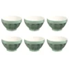 Lot De 6 Bols "Colorama" 60cl Menthe