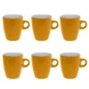 Lot De 6 Mugs "Colorama" 18cl Jaune