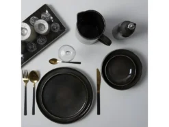 Lot De 6 Coupelles Design "Gancia" 30cl Noir -Herman Miller Magasin vaisselle 13805663