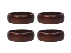 Lot De 4 Bols - D. 13 X H. 4 Cm - Bois De Manguier - Naturel - VALISA -Herman Miller Magasin vaisselle 14514507