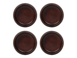 Lot De 4 Bols - D. 13 X H. 4 Cm - Bois De Manguier - Naturel - VALISA -Herman Miller Magasin vaisselle 14514519