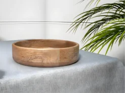 Saladier En Bois De Manguier - D. 26,5 X H. 5,5 Cm - Naturel - VALISA -Herman Miller Magasin vaisselle 14514527