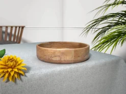 Saladier En Bois De Manguier - D. 26,5 X H. 5,5 Cm - Naturel - VALISA -Herman Miller Magasin vaisselle 14514531