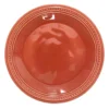 Lot De 6 Assiettes Plates "Carmen" 28cm Corail