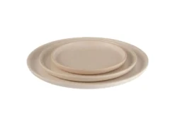 Assiette Plate En Céramique "Marie" 33cm Crème -Herman Miller Magasin vaisselle 19428355