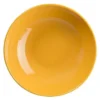 Lot De 6 Assiettes Creuses "Colorama" 20cm Jaune