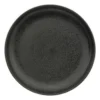 Lot De 6 Assiettes Plates "Loft" 26cm Noir