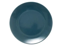 Lot De 6 Assiettes Plates "Colorama" 26cm Bleu