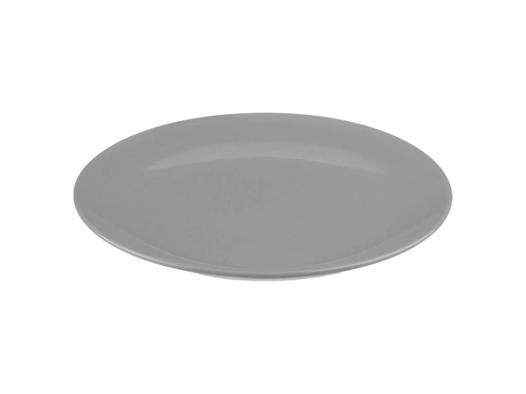 Lot De 6 Assiettes Plates "Colorama" 26cm Gris 2 Lot De 6 Assiettes Plates "Colorama" 26cm Gris – Image 2