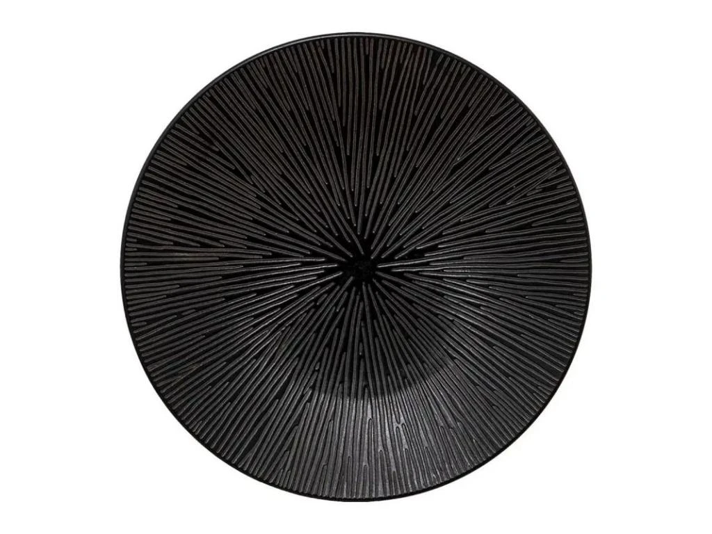 Lot De 6 Assiettes à Dessert "Atelier" 20cm Noir 1 Lot De 6 Assiettes à Dessert "Atelier" 20cm Noir