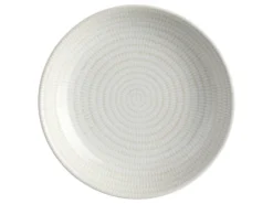 Lot De 6 Assiettes Creuses "Rice" 20cm Blanc
