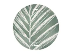 Lot De 6 Assiettes à Dessert "Green Harmony" 19cm Vert