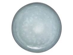 Lot De 6 Assiettes à Dessert "Flower" 21cm Bleu