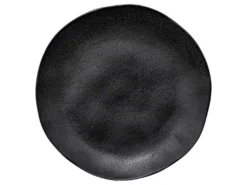 Lot De 6 Assiettes à Dessert "Ysée" 21cm Noir