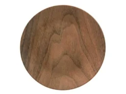 Lot De 6 Assiettes Plates "Mood" 26cm Marron