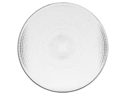 Lot De 6 Assiettes Plates "Génération" 27cm Transparent