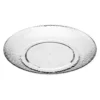Lot De 6 Assiettes Plates "Martelé" 27cm Transparent