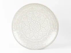 Service De 6 Assiettes En Grès - D.26 Cm - Blanc Cassé - MOA -Herman Miller Magasin vaisselle 7500913