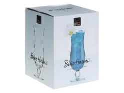 Lot De 4 Verres à Cocktails "Blue Hawai" 44cl Transparent -Herman Miller Magasin verre 13684787