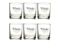Lot De 6 Verres à Whisky "Blend" 30cl Transparent