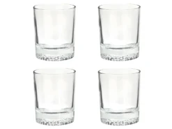 Lot De 4 Verres à Whisky "Artico" 30cl Transparent