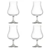 Lot De 4 Verres Design "Liqueur" 22cl Transparent