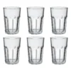 Lot De 6 Gobelets En Verre "Mojito" 36cl Transparent