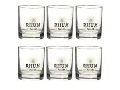 Lot De 6 Verres à Rhum "Blend" 30cl Transparent