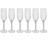 Lot De 6 Flûtes à Champagne "Volta" 21cl Transparent