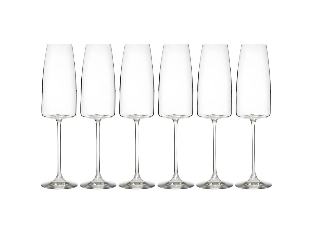 Lot De 6 Flûtes à Champagne "Angara" 34cl Transparent 1 Lot De 6 Flûtes à Champagne "Angara" 34cl Transparent