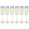 Lot De 6 Flûtes à Champagne "Fantasy" 21cl Transparent