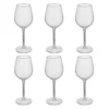 Lot De 6 Verres à Vin "Volta" 38cl Transparent