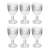 Lot De 6 Verres à Vin "Mona" 25cl Transparent