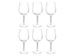 Lot De 6 Verres à Vin "Orpea" 36cl Transparent