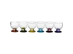 Lot De 6 Verres à Vin "Tino" 28cl Multicolore