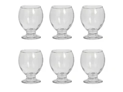 Lot De 6 Verres à Vin "Enric" 28cl Transparent