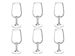 Lot De 6 Verres à Vin "Viticole" 21cl Transparent